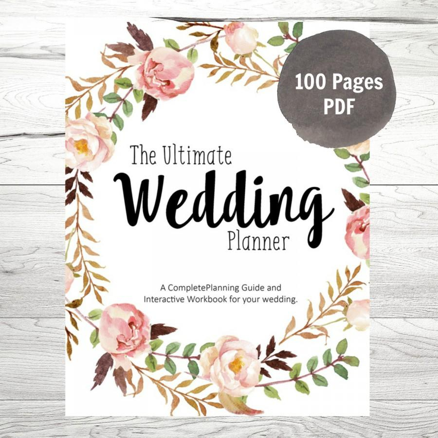 Printable Wedding Planner Pdf Room Surf