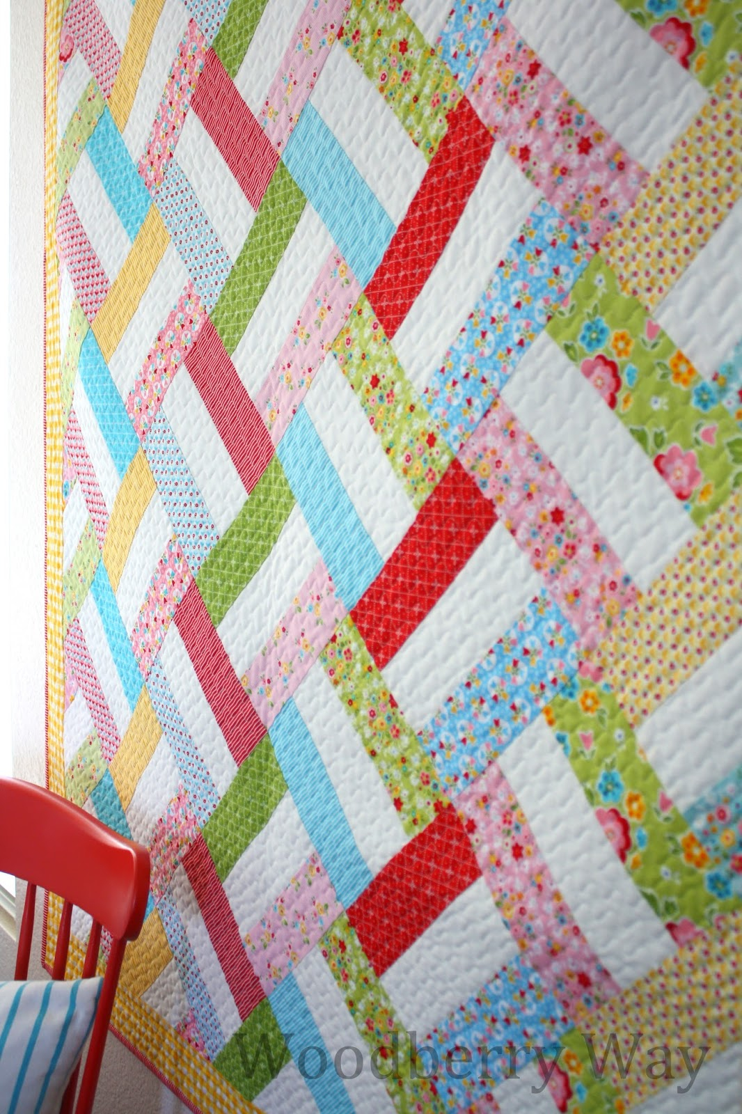 Quilt Story Easy Strip Quilt Pattern From WoodberryWay 