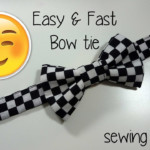 Sewing Tutorial Fast Easy Bow Tie YouTube