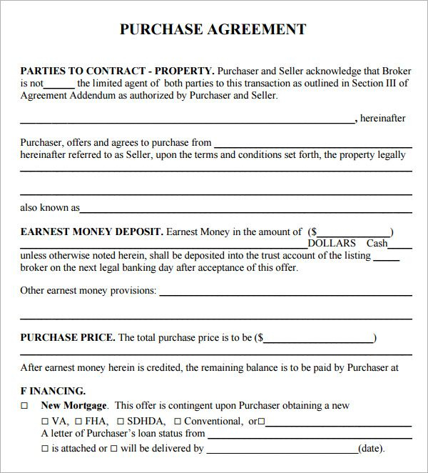 Simple Land Purchase Agreement Beautiful Pin By 