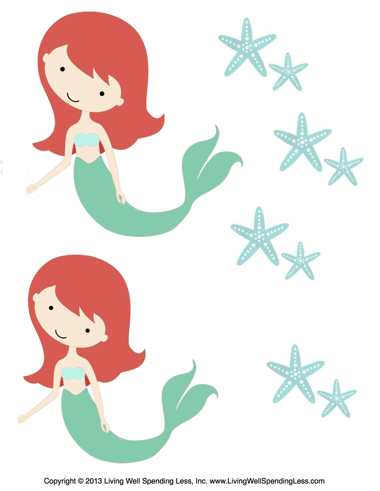 Small Mermaids Living Well Spending Less