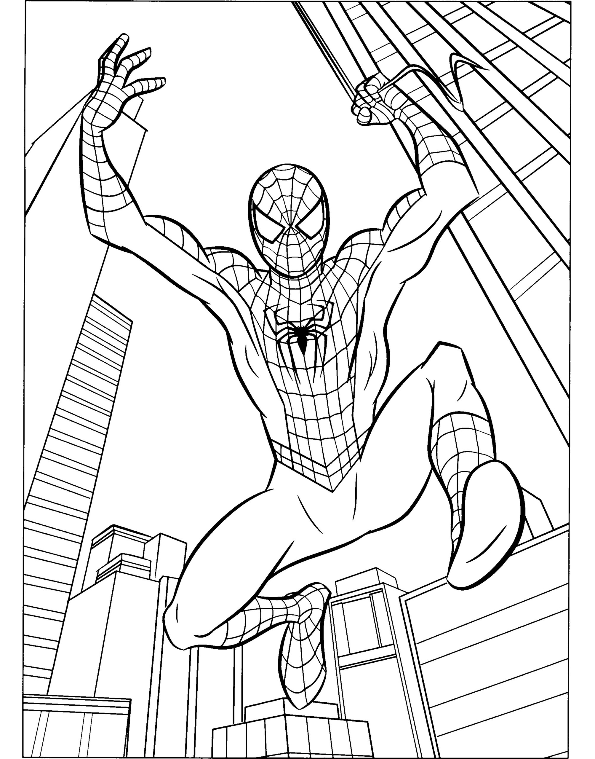 Spiderman Coloring Pages Pdf At GetColorings Free 