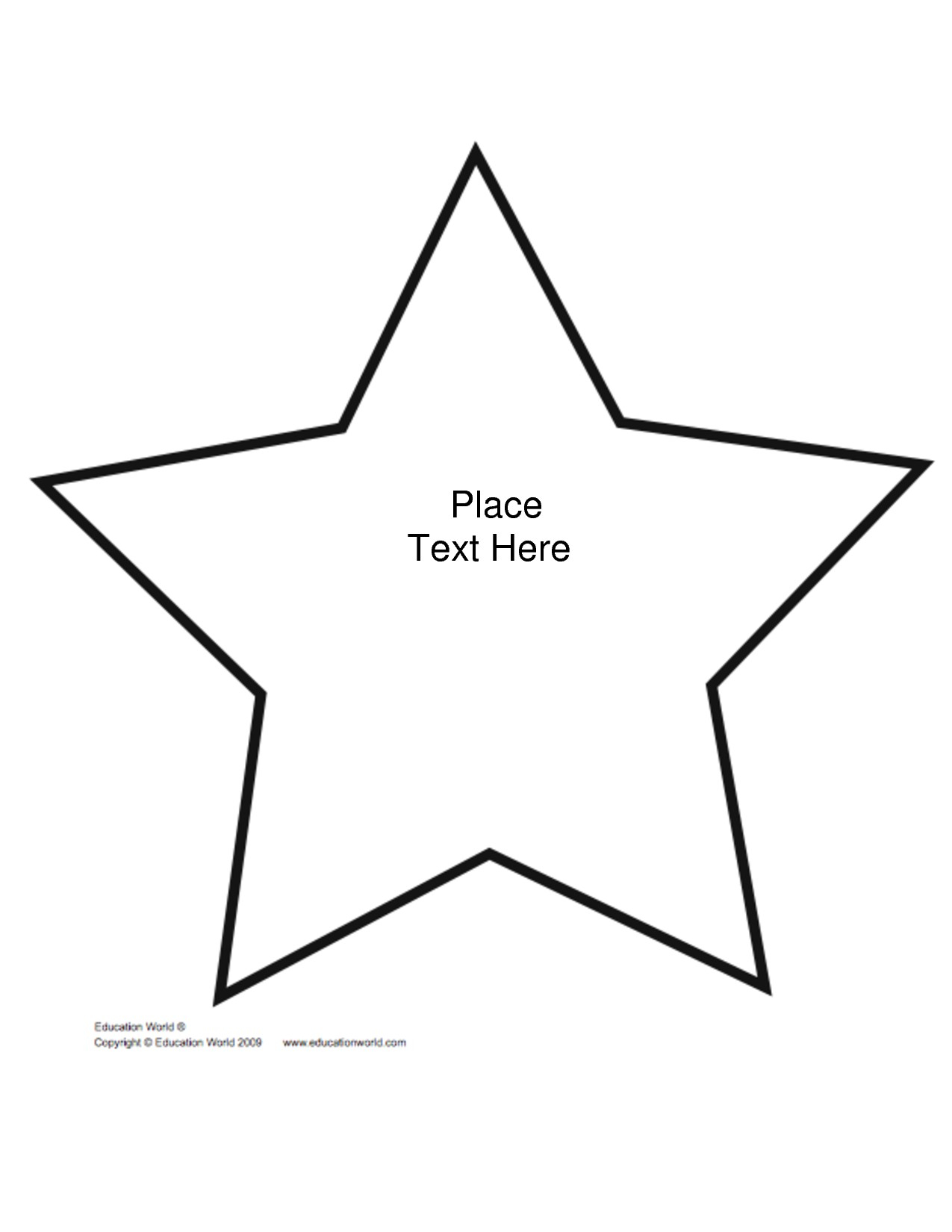 Star Outline Printable Free Download On ClipArtMag