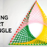String Art Patterns How To Make String Art Triangle