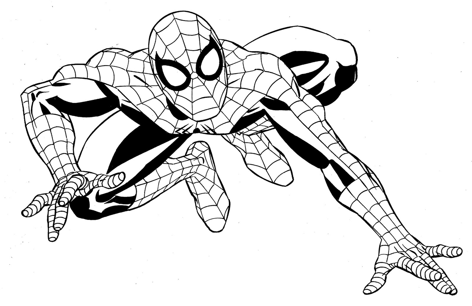 Superheroes Printable Coloring Pages