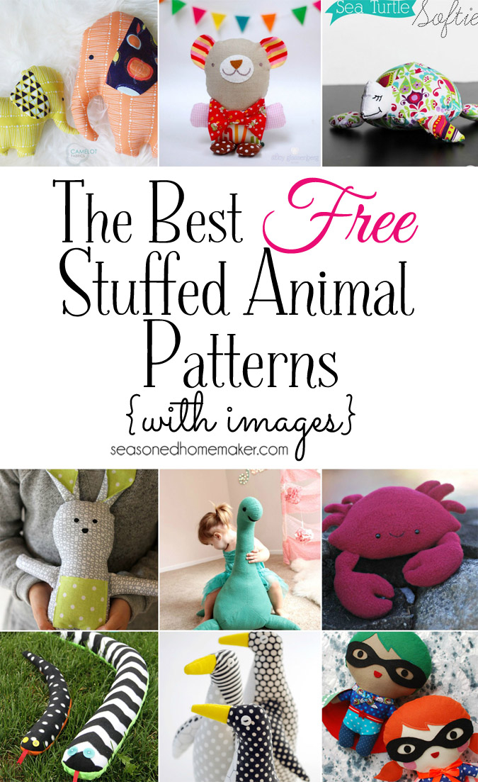 The Cutest Free Stuffed Animal Patterns