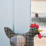 Tweed Chicken Doorstop Free Sewing Patterns Sew Magazine