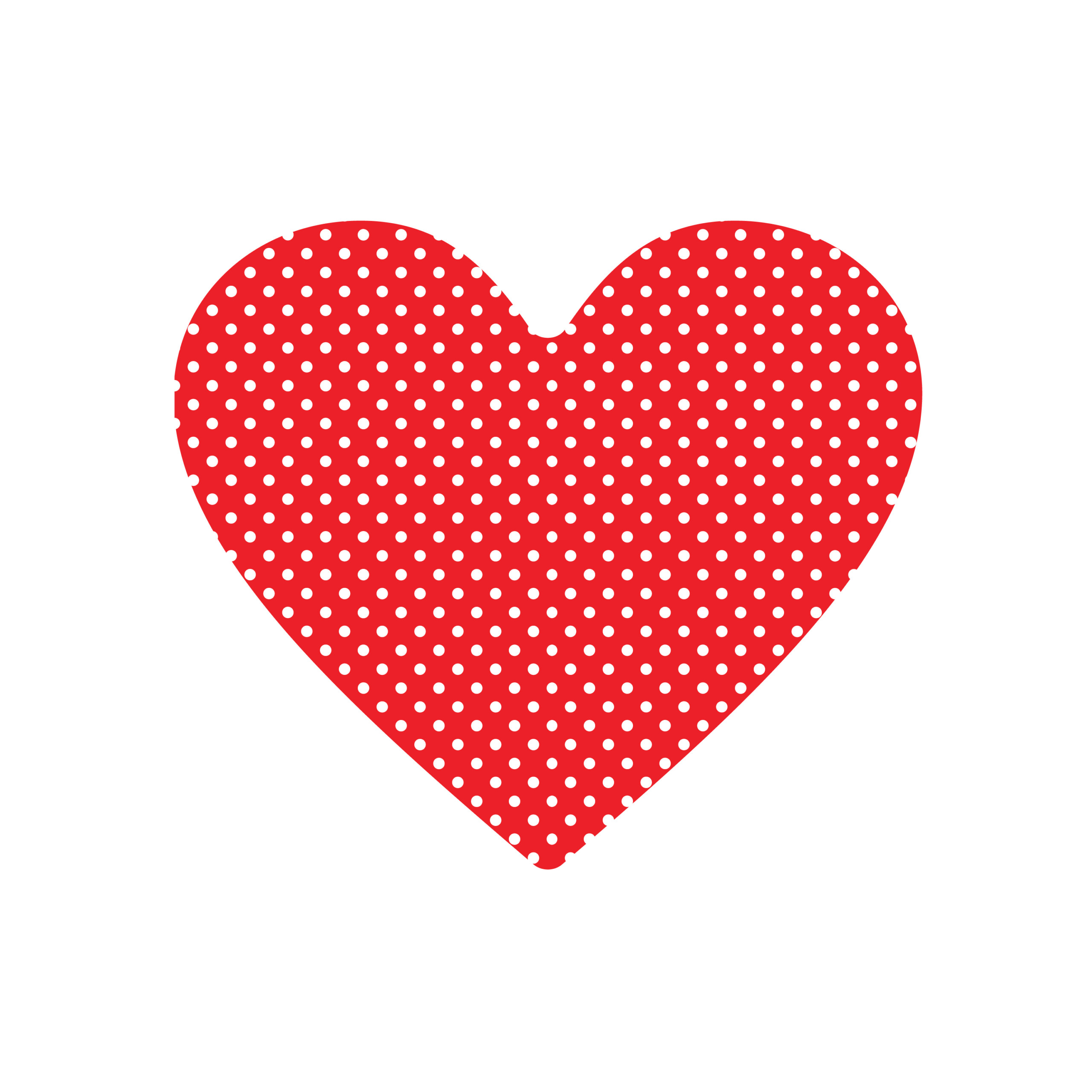 Valentine s Day Patterned Heart Printables 