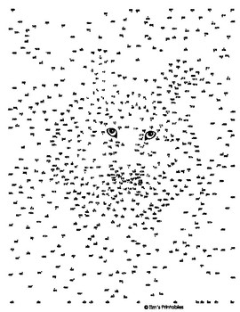 Wolf Extreme Dot to Dot Connect The Dots PDF By Tim s 