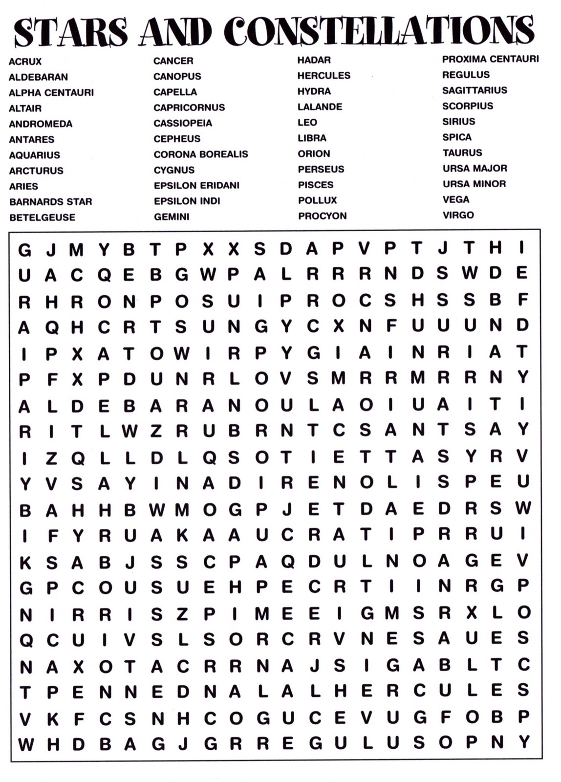 21 Knowledgeable Science Word Search KittyBabyLove