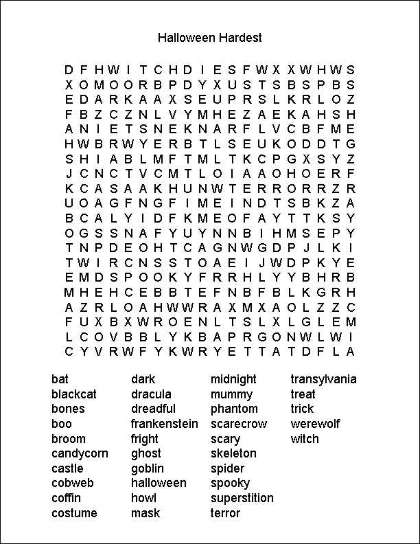 Printable Word Searches Long FreePrintableTM