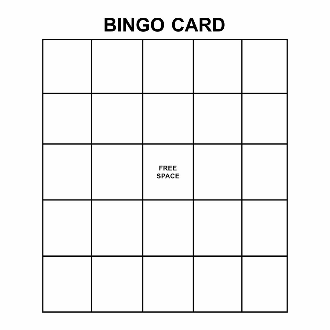 8 Best Custom Bingo Card Printable Template Printablee