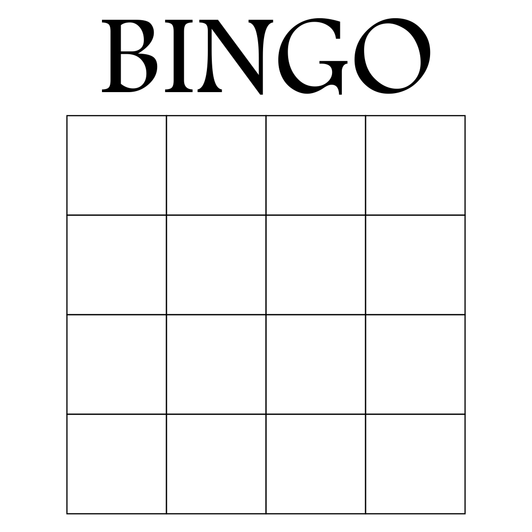 9 Best Printable Office Bingo Printablee