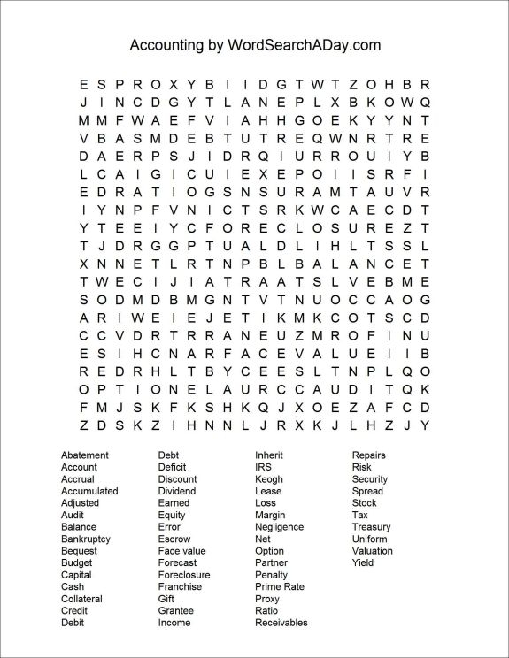 100 Hard Word Search Puzzles Printable FreePrintableTM