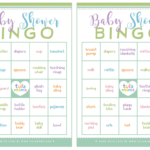 Baby Bingo Game Free Printable Free Printable