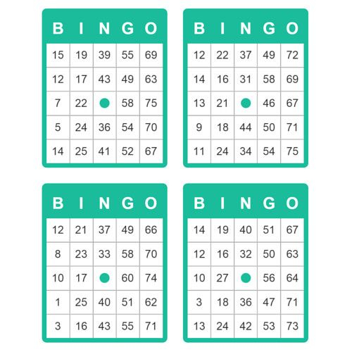 Printable Mini Bingo Cards - FreePrintableTM.com | FreePrintableTM.com