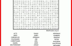 Books Of The Bible Bible Wordsearch Puzzle BiblePuzzles