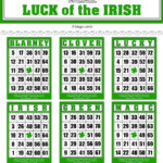 Digital St Patrick S Day Bingo Cards For Crafts