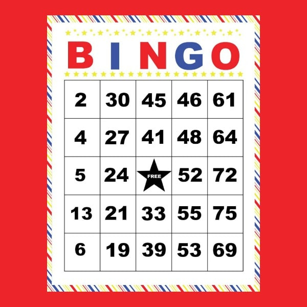 Printable Bingo Cards 1-70 - FreePrintableTM.com | FreePrintableTM.com