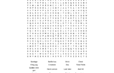 Fortnite Word Search Printable Word Search Printable