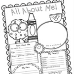 FREE All About Me Printable All About Me Printable