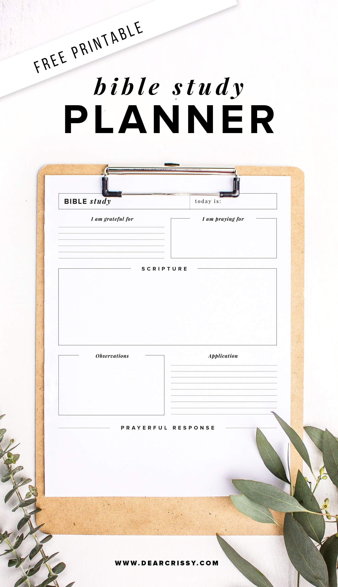 Free Printable Bible Study Planner S O A P Method Bible 