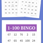 Free Printable Bingo Cards 1 100 Printable Cards