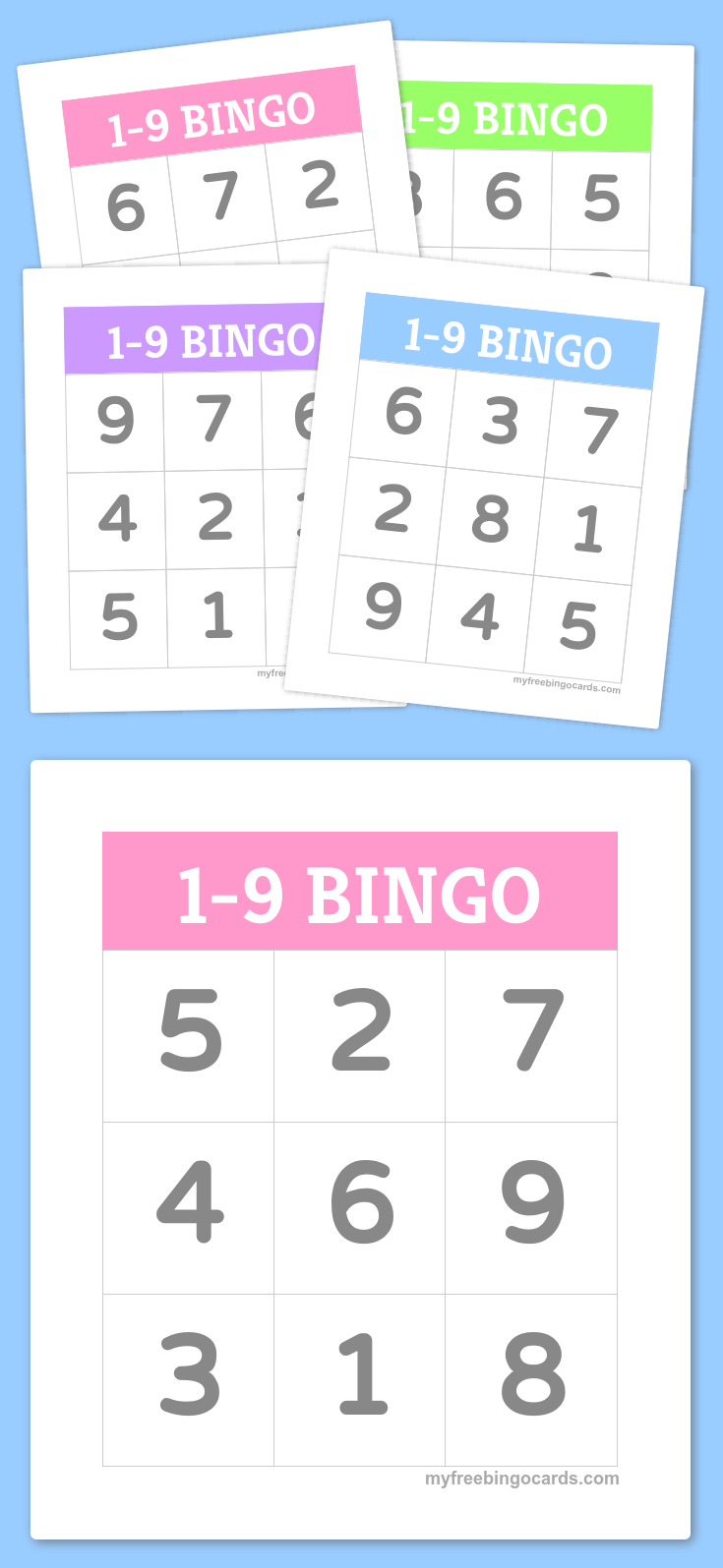 Free Printable Bingo Cards Random Numbers Free Printable