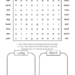 Free Printable Missing Vowels Word Search Puzzles Word