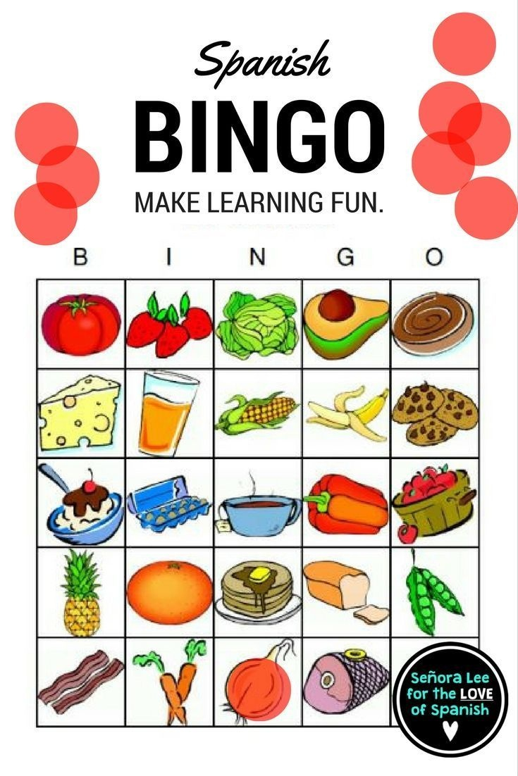 Free Printable Spanish Bingo Cards Free Printable