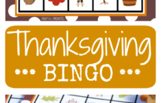 Free Printable Thanksgiving Bingo Game Crazy Little Projects