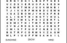 Free Printable Word Search Puzzles For Children Word