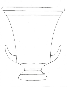 Greek Vase Worksheets And Pattern Samples By ArtsyCat TpT