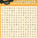 Halloween Games Word Search