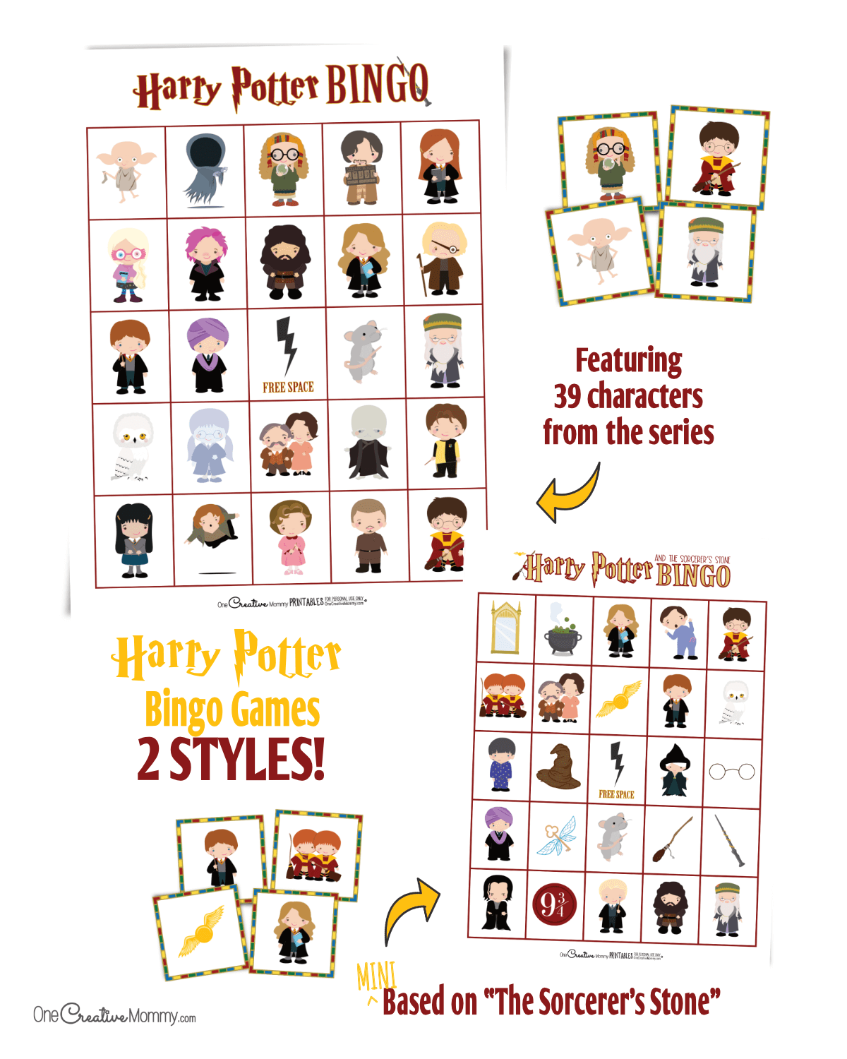 Harry Potter Bingo Is Here Onecreativemommy