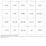 Integer Bingo Bingo Cards To Download Print And Customize