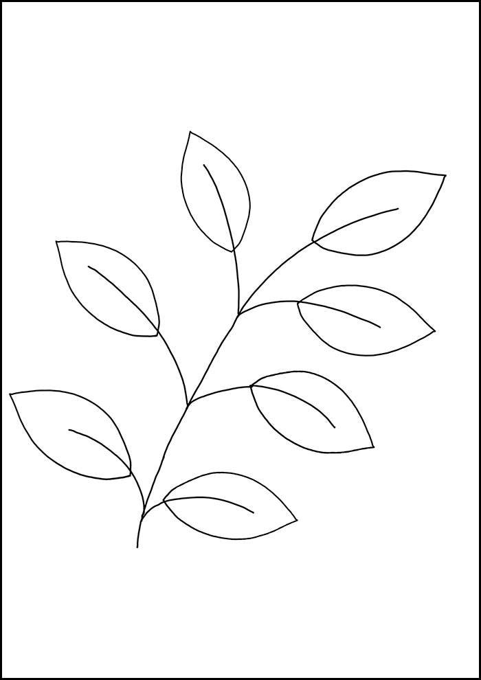 Leaf Template Printable Leaf Templates Free Premium 