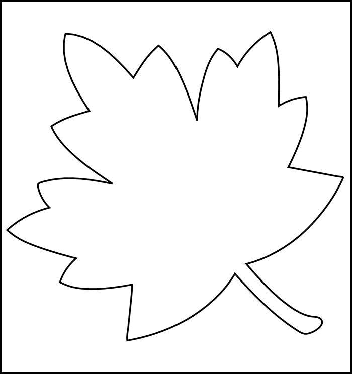 Leaf Template Printable Leaf Templates Free Premium 