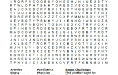 Medical Word Search Medical Words Medical Work Train