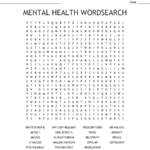 MENTAL HEALTH WORDSEARCH WordMint