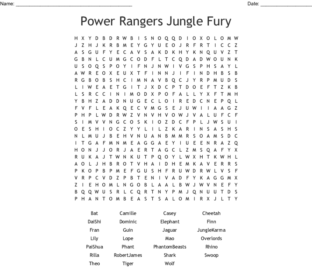 power-rangers-word-search-printable