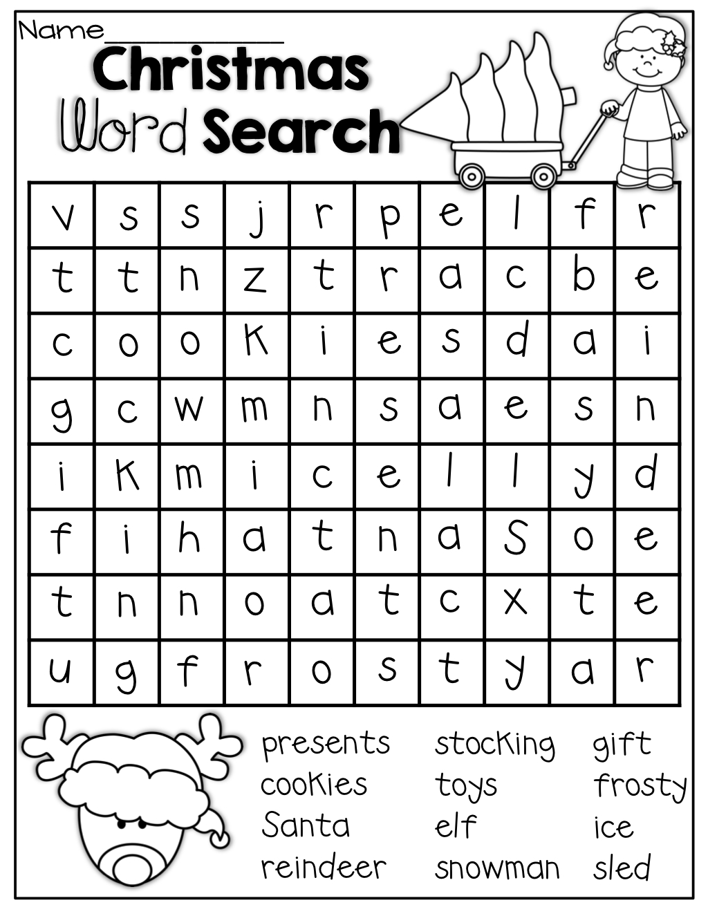 Printable Crosswords For 1St Grade Printable Crossword 