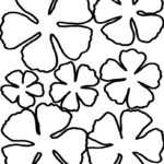 Printable Flower Petal Template Pattern ClipArt Best