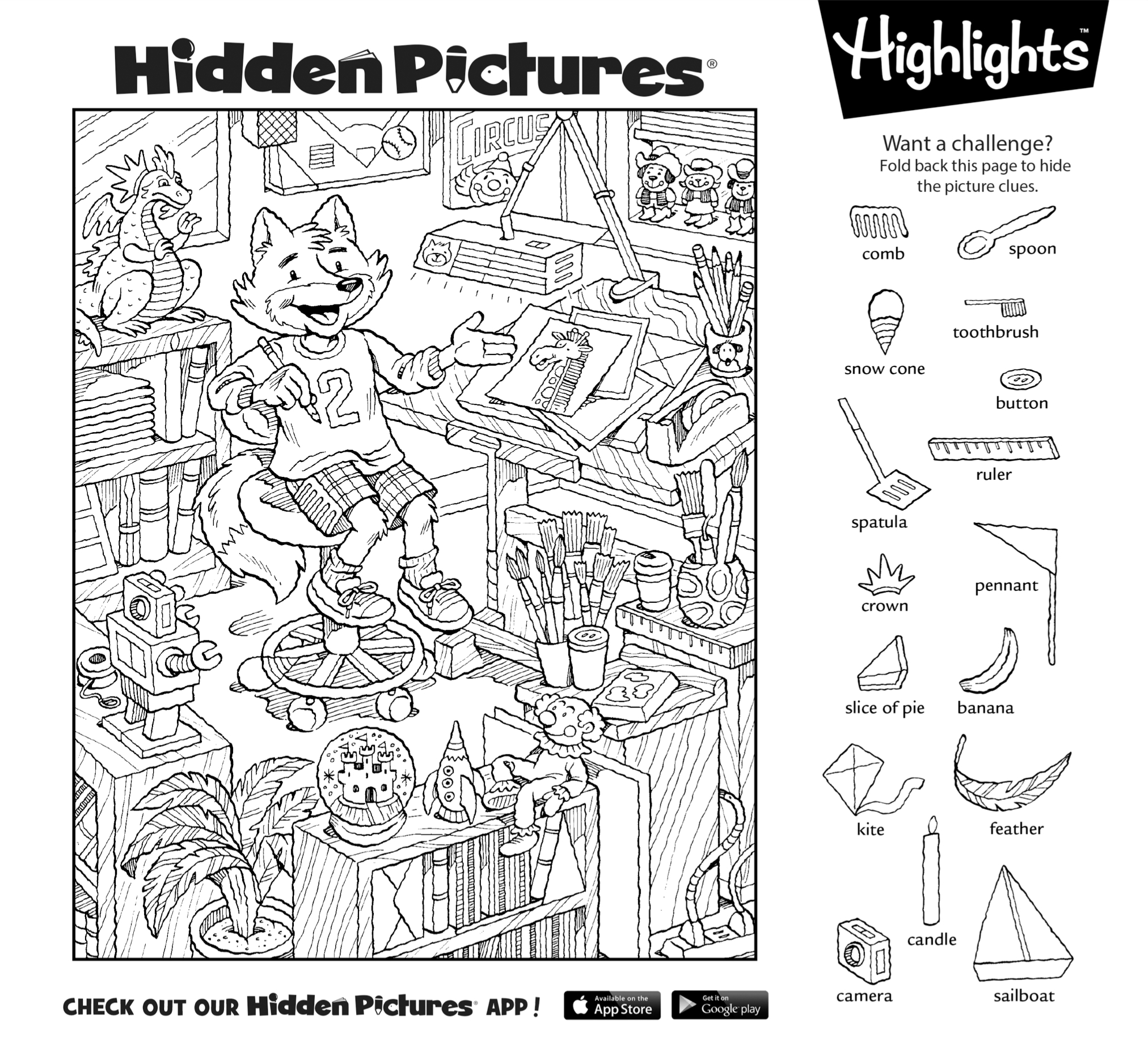 Printable Hidden Object Puzzles For Adults Printable 