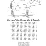 Printable Horse Puzzle Printable Crossword Puzzles