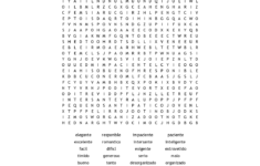 Spanish Word Search Puzzles Printable Word Search Printable