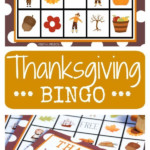 Thanksgiving Bingo Game Thanksgiving Bingo Thanksgiving