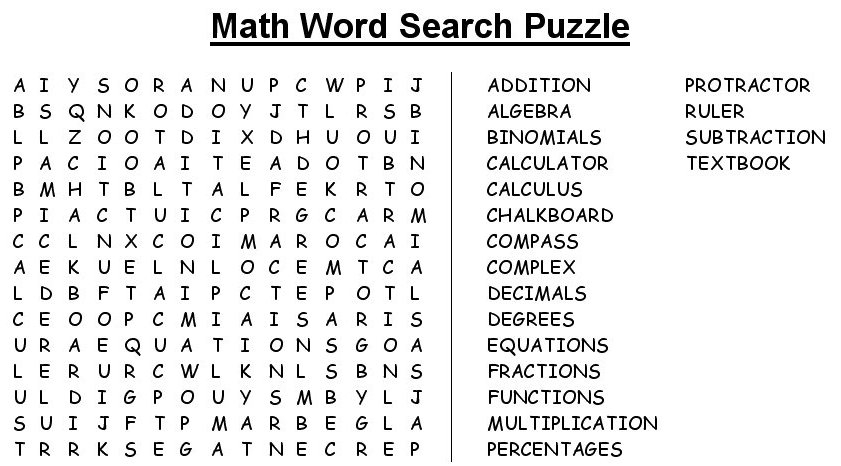 Wordsearch Puzzle