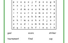 34 End to end Football Word Search Puzzles For You Kitty