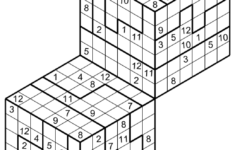 3D Combined Sudoku Printable Sudoku Puzzles Sudoku